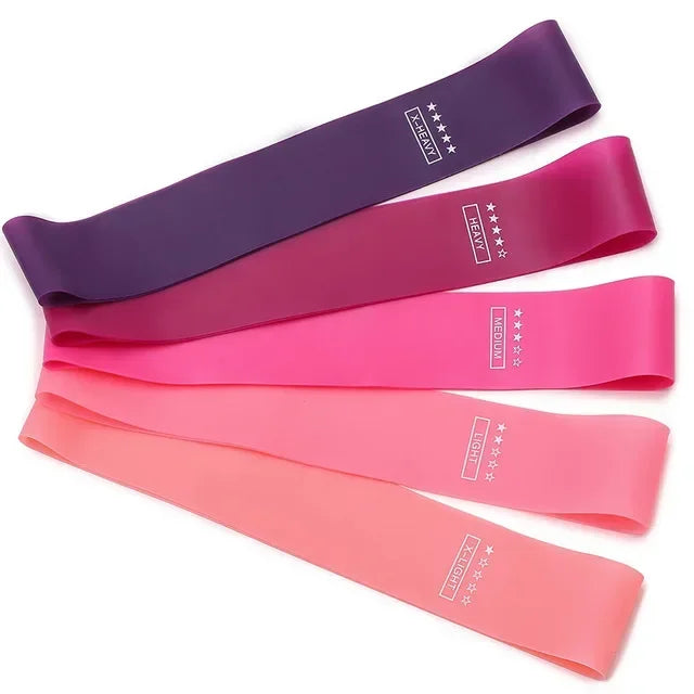 Portable Fitness Workout Equipment Rubber Resistance Bands Yoga Gym Elastic Gum Strength Pilates Crossfit Women Weight Sport…