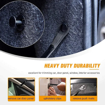 4/1pcs Car Door Clip Car Disassembly Tools Set DVD Stereo Refit Kits Interior Plastic Trim Panel Dashboard Removal Tool - im…