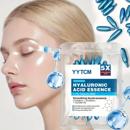 Hyaluronic acid deep moisturizing capsule essence, deep moisturizing and brightening skin essence (0.4gx30 capsules)/bag -1…