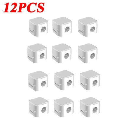 Magnetic Cable Clip Cable Holder Adhesive Wire Keeper Cord Cable Organizer for Home Office Under Desk Management - image 8