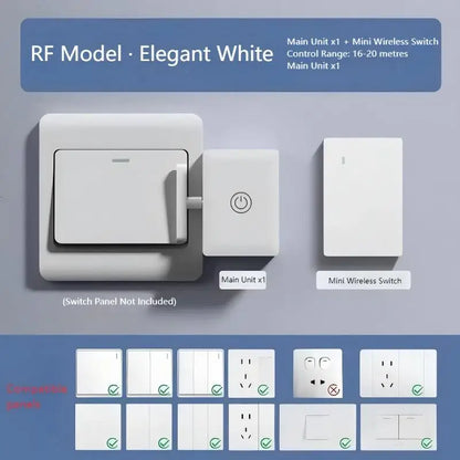 Wireless Control Light Switch Off Tool Automatic Button Pusher Intelligent USB Rechargeable Lazy Remote Control Switch - ima…