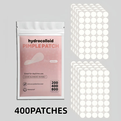 200/400/800pcs Invisible Clear Pimple Patch Set – Deep-Cleansing Hydrocolloid Acne Stickers, Mixed Sizes, Gentle & Skin-Frie…