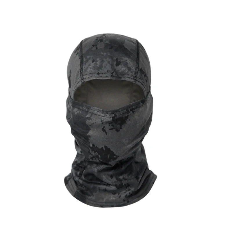 Summer Men's Women's Elastic Breathable Balaclava Hat Sunscreen Cycling Full Face Mask Scarf For Hiking Fishing Skiing - ima…