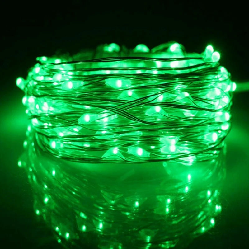 1Pack Fairy Light String Led Copper Wire String Light 1/2/3/5/10M Battery Powered For Bedroom Garden Party Wedding Decoratio…