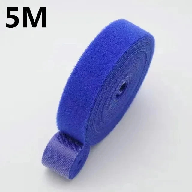 1/5M Cable Organizer Cable Management Wire Winder Tape Earphone Mouse Cord Management Ties Protector For iPhone Xiaomi Samsu…