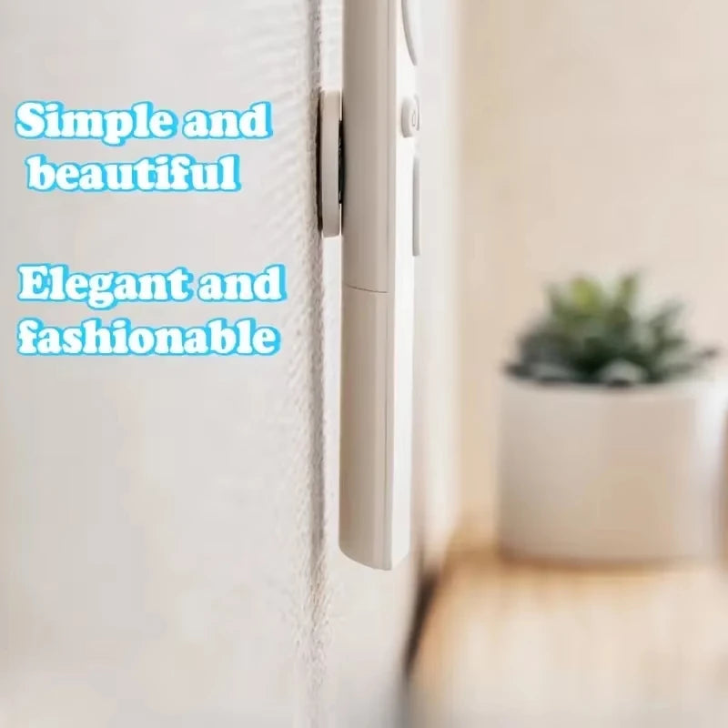 3/6pcs No Drill Magnetic Remote Holder - Wall Mount for TV/AC/DVD Remotes, White Space-Saving Design - image 3