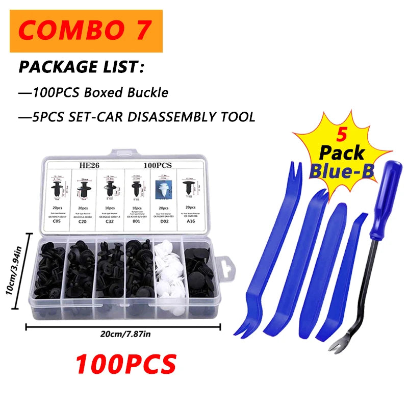 iLMH Car Hand Tool Set Car Disassembly Tool Kit Stereo Repair DVD Repair Tool Dashboard Removal Tool Interior Plastic Trim P…