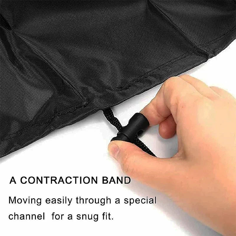Stacked Chair Dust Cover Outdoor Garden Patio Furniture Protector Cover Waterproof Dustproof Chaircover Rain Cover Chair Sof…