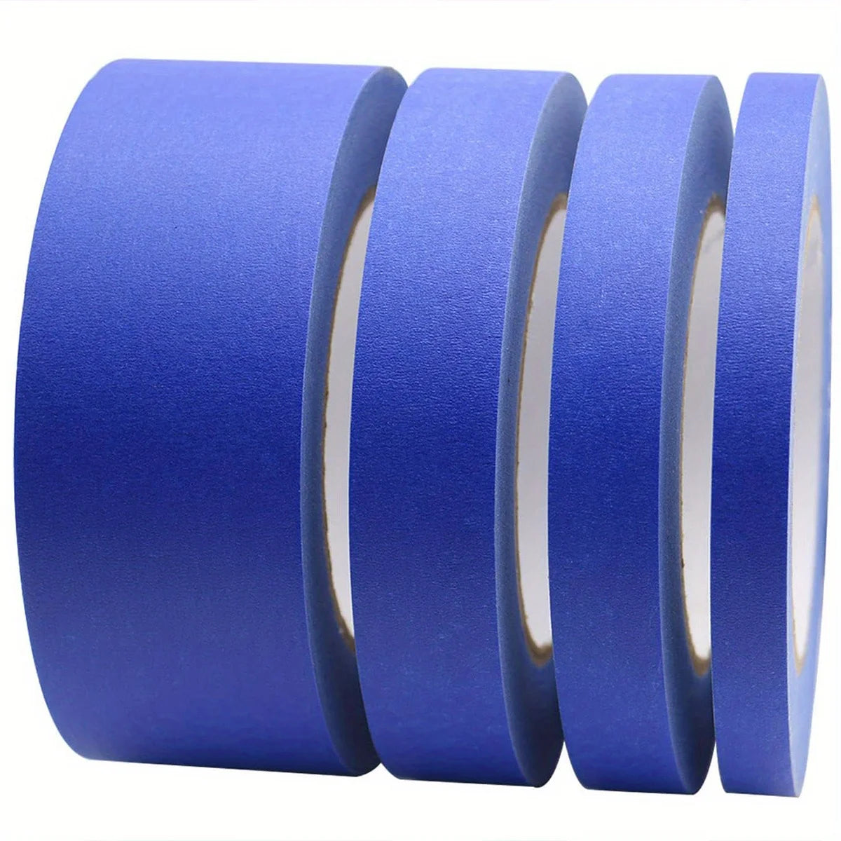 Blue Painters Tape, 1/2 inch,3/4 inch,1 inch,2 inch, Multi Size Painting Masking Tape, Clean Release Paper Tape for Home - i…