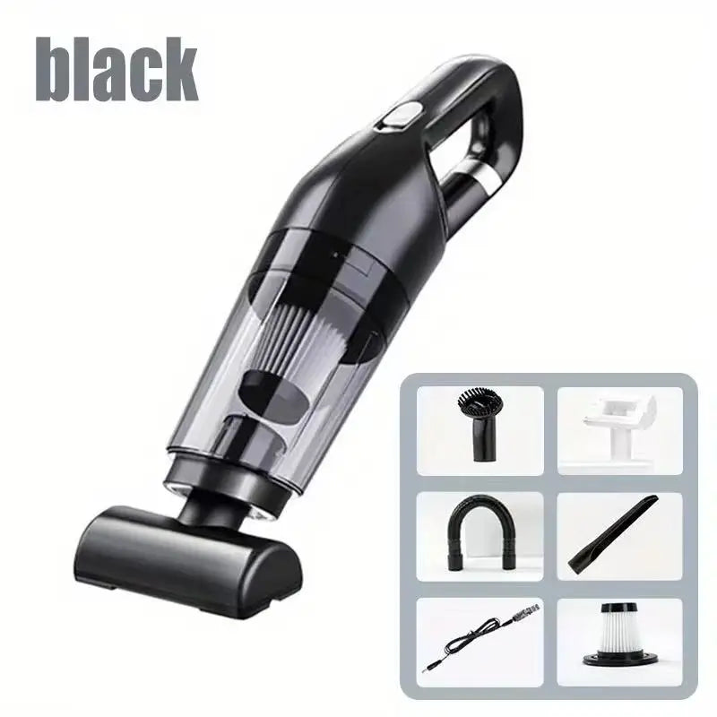 Handheld Home Vacuum Cleaner Rechargeable Portable Vacuum Cleaner Car Home Dual Purpose Wireless Dust Catcher Pet Hair 10000…