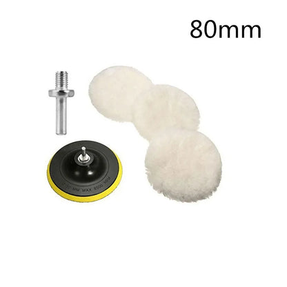 Universal Car Polish Pad 3/4inch For M10/M14 Soft Wool Machine Waxing Polisher Car Body Polishing Discs Cleaning Accessories…