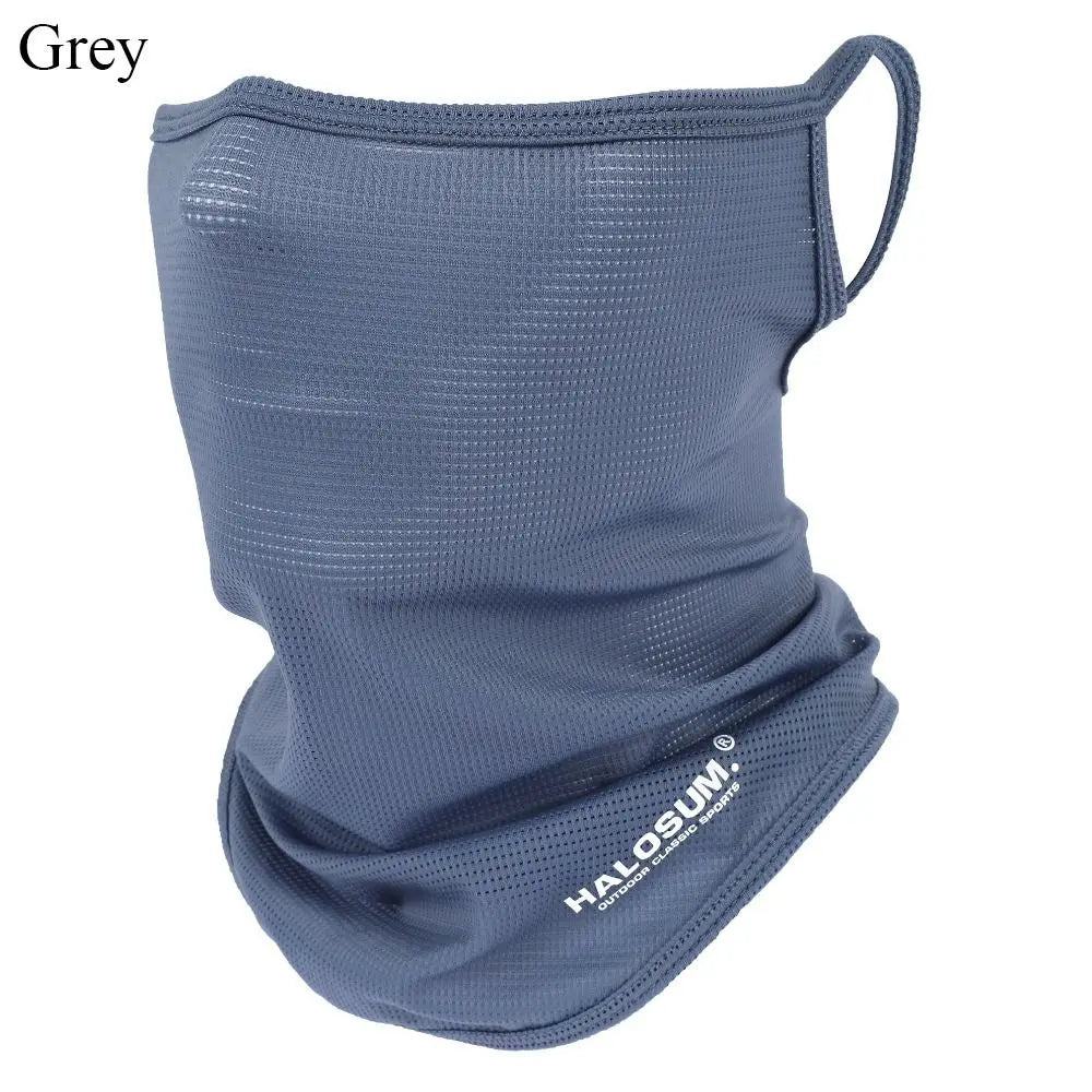 Full Face Mask Balaclava Breathable Sun UV Protection Summer Ice Silk Sun Protection Bike Mask Motorcycle Scarf Neck Gaiter…