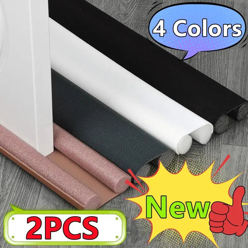 2/1PC Flexible Under Door Draft Stopper Door Bottom Seal Strip Weather Strip Thicker Anti-Cold Gap Blocker Sealing Weather S…