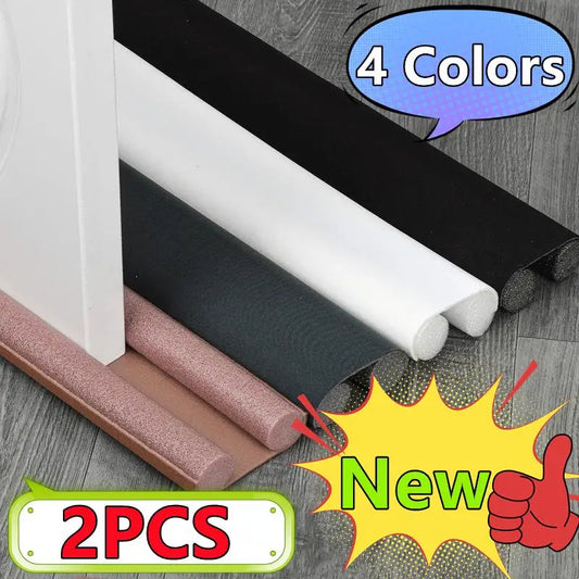 2/1PC Flexible Under Door Draft Stopper Door Bottom Seal Strip Weather Strip Thicker Anti-Cold Gap Blocker Sealing Weather S…