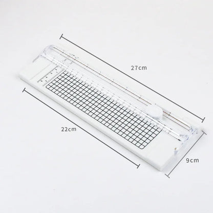A4 Mini Paper Trimmer Paper Cutter Cutting Machine for Craft Paper Card Photo Laminated Paper Scrapbook Home Crafts Tools Ne…