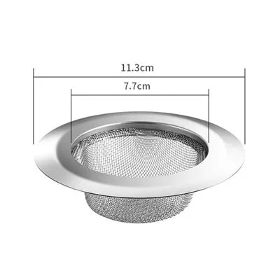 Stainless Steel Bathtub Hair Catcher Stopper Shower Drain Hole Filter Trap Kitchen Metal Sink Strainer Floor Drain - image 6