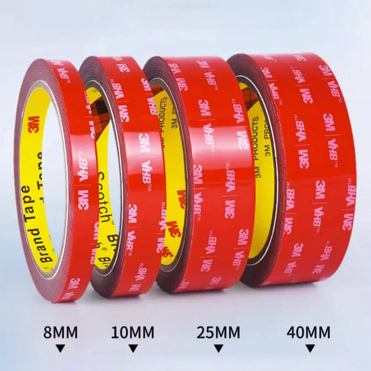 3M VHB double-sided adhesive stickers strong adhesive sponge tape car car VHB waterproof non-marking high viscosity fixed wa…