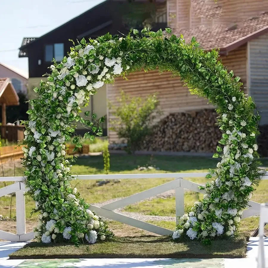 4/10M Artificial Plant Green Ivy Leaf Garland Fake Plant Creeper Hanging Vine Outdoor DIY Garden Wall Wedding Party Home Dec…