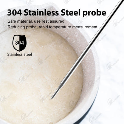 Confectionery/Sugar/Candy Thermometer Food Cooking Kitchen Digital BBQ Thermometer Meat Cake Milk Thermometer Tool - image 4
