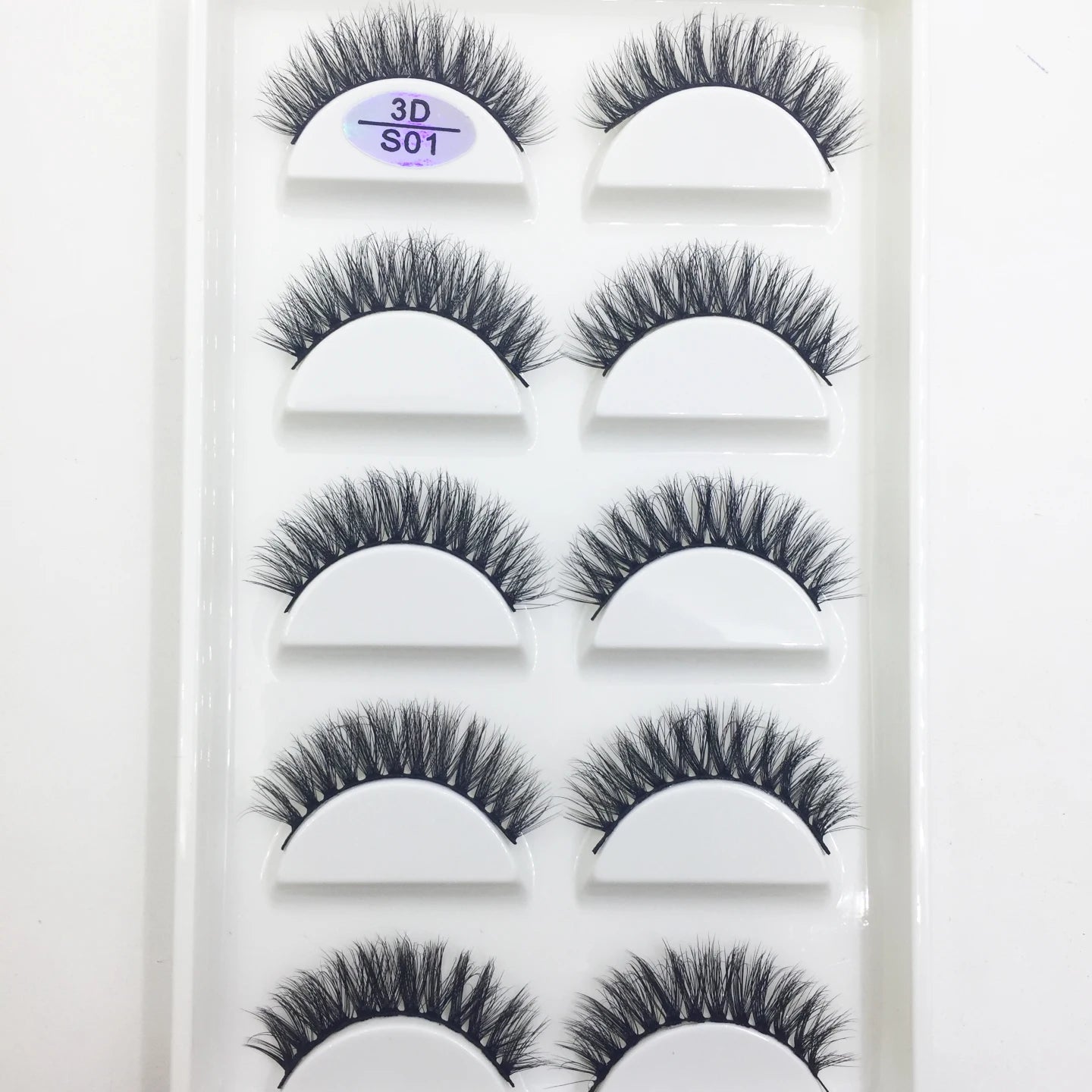 Natural 3D Mink False Eyelashes, Soft Wispy, Fluffy Eye Faux Lashes, Make Up Eyelash, Beauty Cat Cilios, 5 Pairs, 15 Styles…