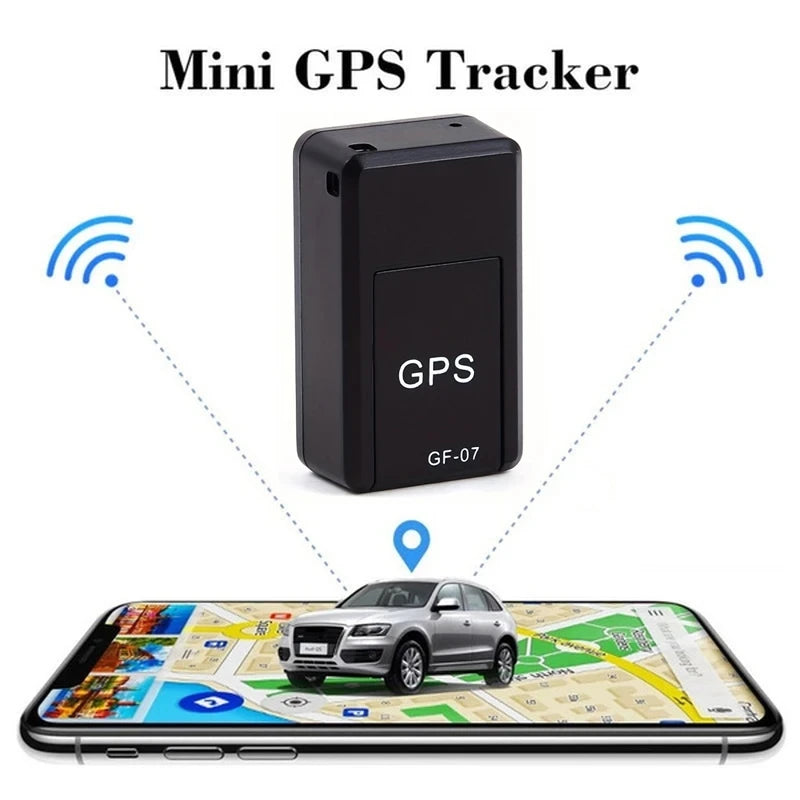 GF07 Magnetic Mini GPS Tracker Real-Time Vehicle Locator Car Pet Tracking Device Compact Portable GPS Locator Position APP -…