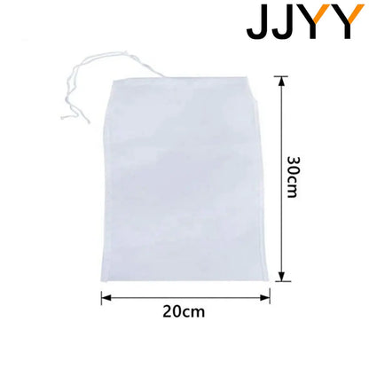 JJYY Beer Homebrew Filter Bag for Brewing Malt Boiling Wort Mash Strainer Tool Mesh Nylon Food Strainer Bag Nut Milk Juice F…