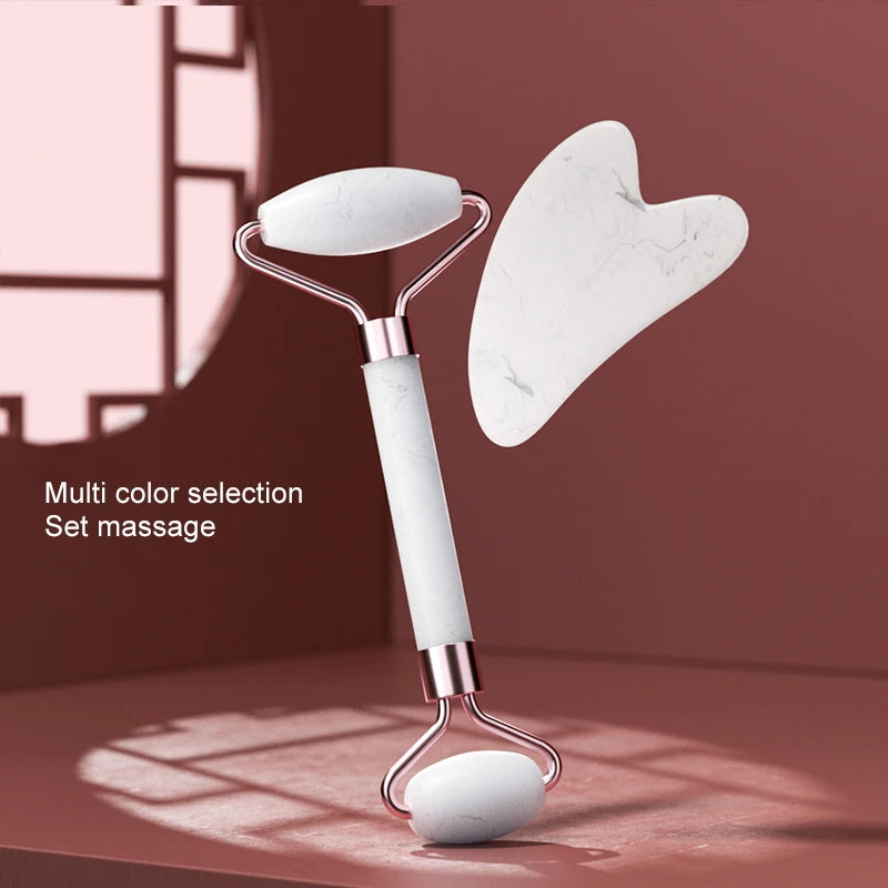 Roller for Face Neck Eye Resin Facial Massage Instrumenr Health Care Scraping Board Musclee Beauty Skincare Tools - image 2