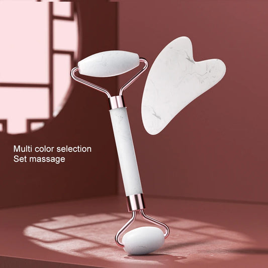 Roller for Face Neck Eye Resin Facial Massage Instrumenr Health Care Scraping Board Musclee Beauty Skincare Tools - image 2