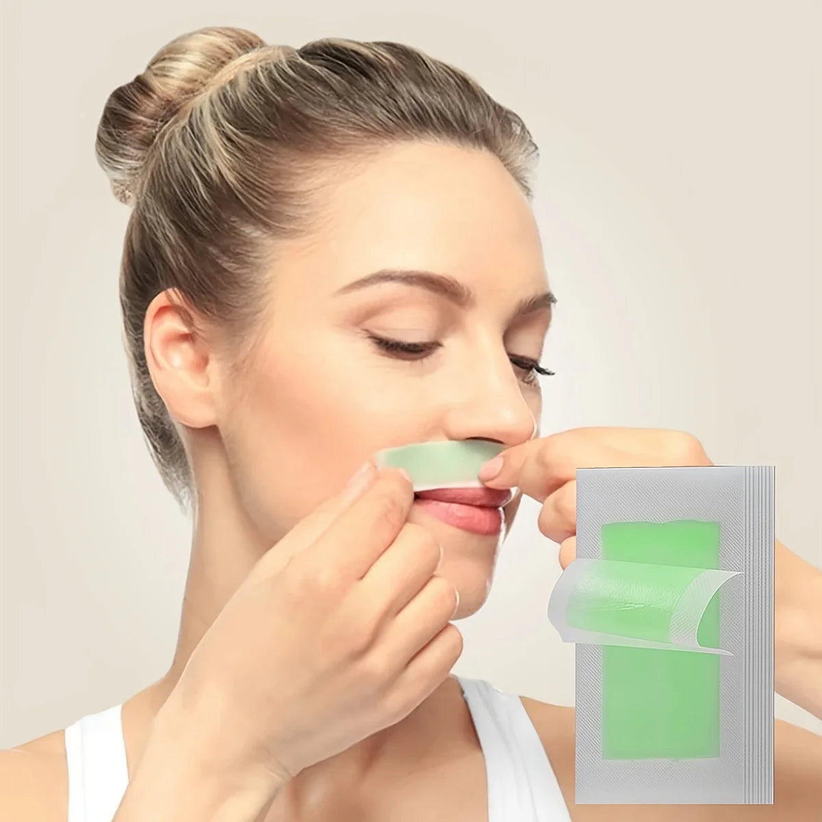 Professional Warning Tapes For Summer Hair Removal, Double Face Cold Warning Paper For Legs, Body, Face,6 Sticks, 10/20 Stic…