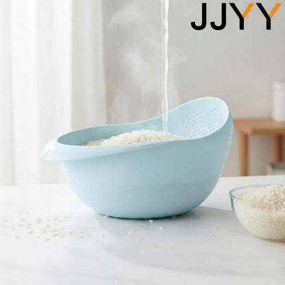 Kitchen Sink Drainer Plastic Colander with Handle Rice Strainer Bowl Kitchenware Basket Sieve Cooking Utensils - image 8