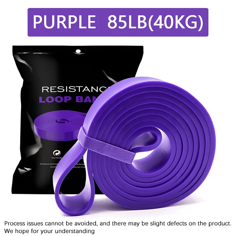 20~230lbs Heavy-Duty Resistance Band Agility Training Workout Gym Equipment Yoga Pilates Accessories Rubber Band Home Gym -…