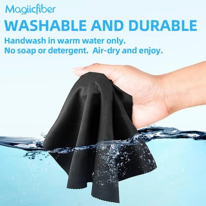 MagiicFiber Microfiber Cleaning Cloths, High Density Non-Streaking Wipes, Soft and Efficient Premium Cleaning Cloths - image…