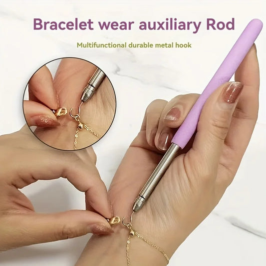 Help Wear Bracelet Tool Partner Jewelry Helper Fastening Aid Quickly Unfasten Hooking Equipment Pliers Clasps Ties Zipper Cr…