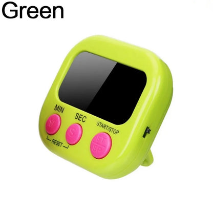 1PC LCD Digital Kitchen Timer Magnetic Cooking Large Count Down Up Clear Loud Alarm Stonego Home Kitchen Accessories - image…