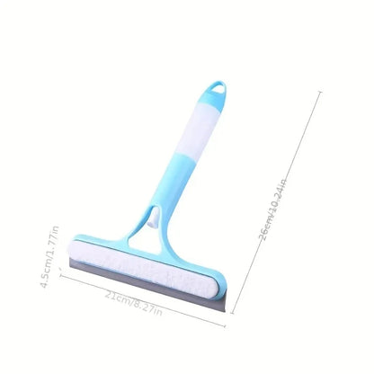 Household Multi-Function Glass Cleaning Mirror with Watering Can 3-in-1 Glass Scraper Window Scraper - image 6