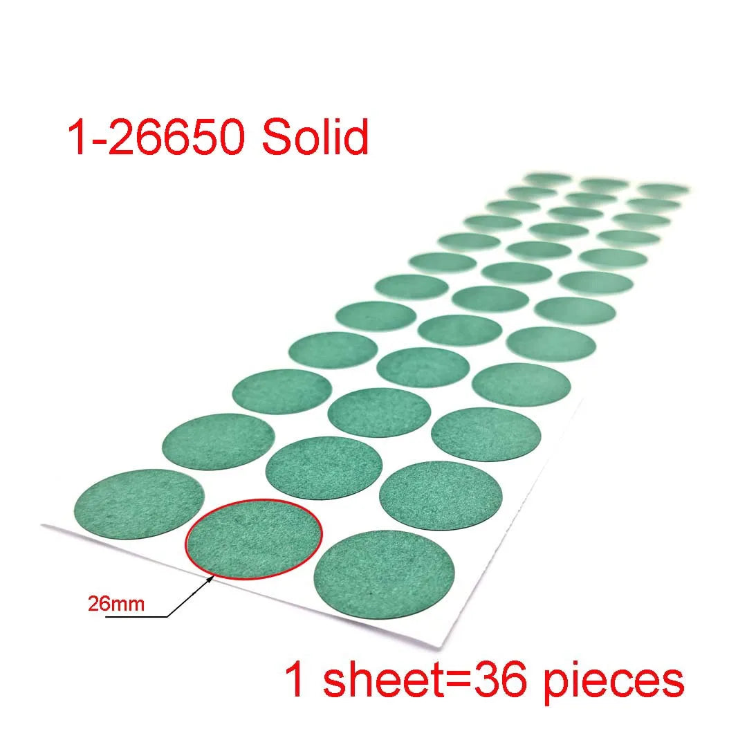 18650 21700 32650 Li-ion Battery Insulation Gasket Barley Paper Battery Pack Cell Insulating Glue Patch Electrode Insulated…