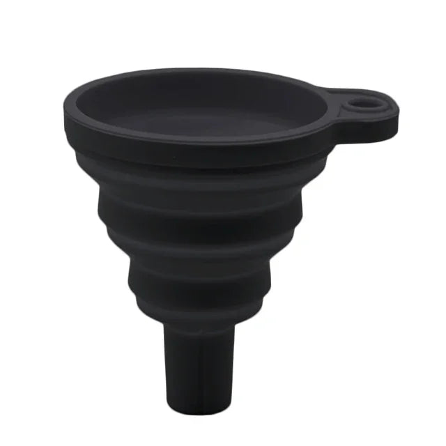Engine Funnel Car Universal Silicone Liquid Funnel Washer Fluid Change Foldable Portable Auto Engine Oil Petrol Change Funne…
