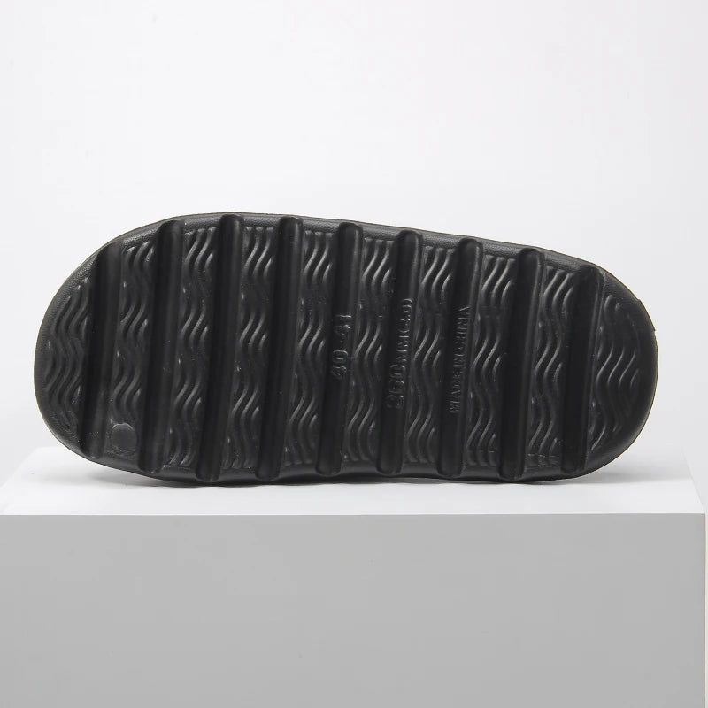 EVA Anti-Slip Men's Slippers Home Thick Bottom Slippers Comfortable Lightweight Indoor Outdoor House Slippers - image 2