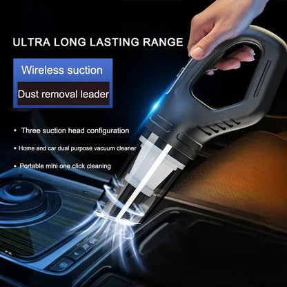 Wireless Vacuum Cleaner Powerful Suction Rechargeable Handheld Vacuum Cleaner Quick Charge for Car Home Pet Hair - image 3