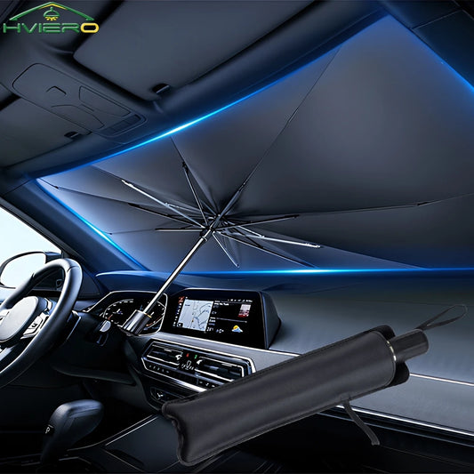 Multi Purpose Convenient Foldable Car Windshield Sunshades Interior Protechor Accessorie Part Auto Parasol Umbrella Front Co…