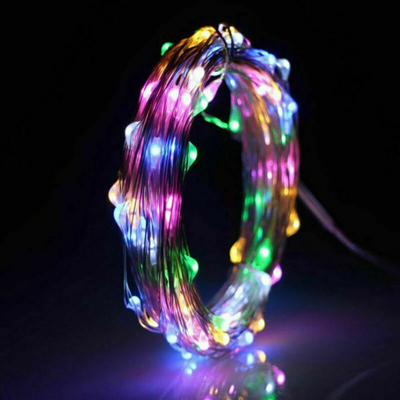 1Pack Fairy Light String Led Copper Wire String Light 1/2/3/5/10M Battery Powered For Bedroom Garden Party Wedding Decoratio…