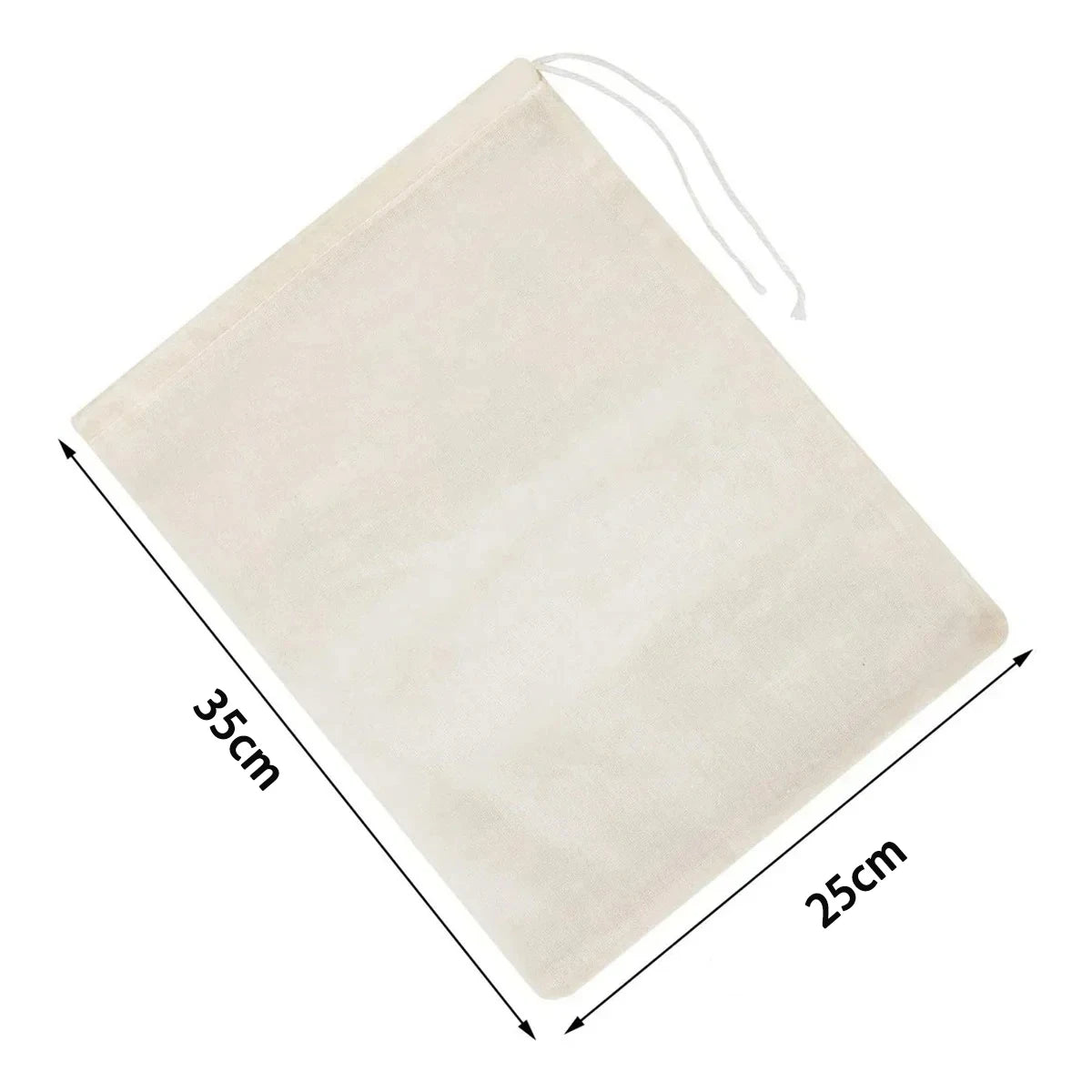 1/5Pcs Reusable Nut Milk Bags Strainers Unbleached Nylon Cheesecloth Bag Food Cheese Yogurt Filter Kitchen Fine Mesh Straine…