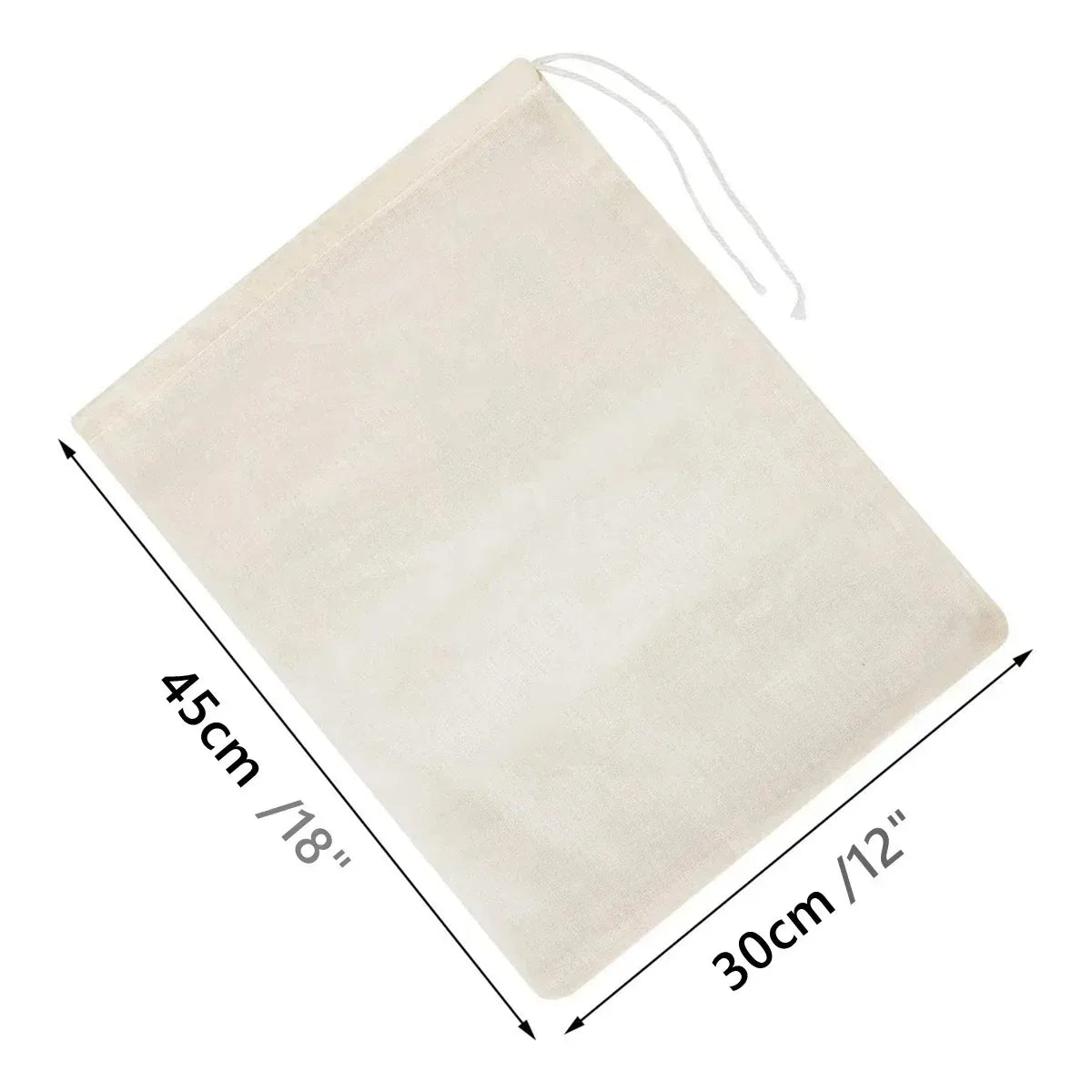 1/5Pcs Reusable Nut Milk Bags Strainers Unbleached Nylon Cheesecloth Bag Food Cheese Yogurt Filter Kitchen Fine Mesh Straine…