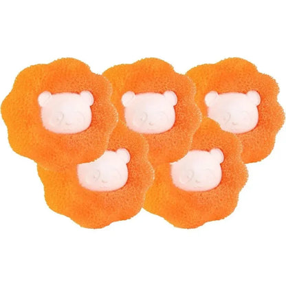 1-5pcs Pet Hair Remover Reusable Ball Laundry Washing Machine Filter Wool Sticker Cat Hair Remover Pet Fur Lint Catcher Home…