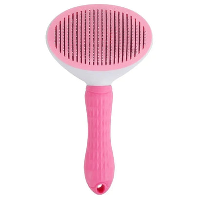 Pet Dog Brush Cat Comb Self Cleaning Pet Hair Remover Brush For Dogs Cats Grooming Tools Pets Dematting Comb Dogs Accessorie…