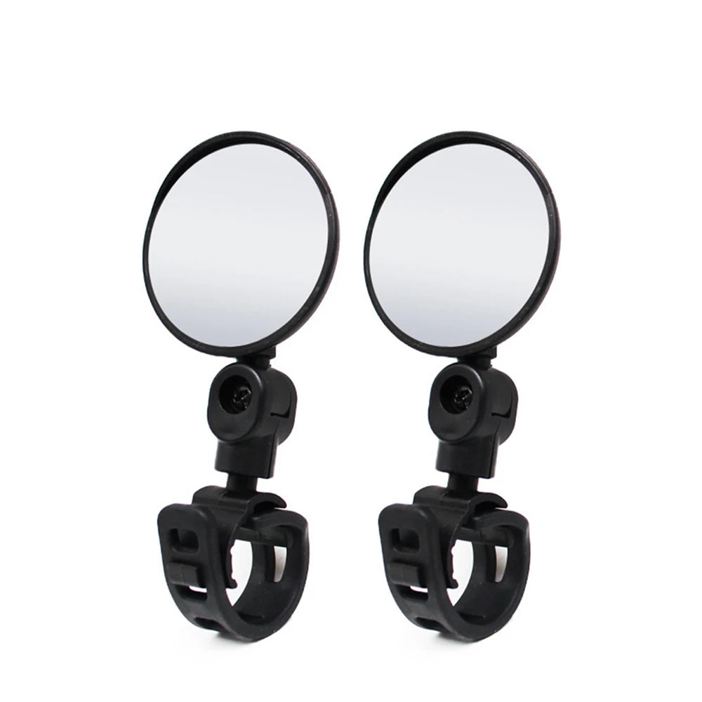 1/2PCS Bicycle Rearview Mirror 360 Degree Adjustable Rotatable Universal Cycling Handlebar Rear View Mirrors for MTB Road Bi…