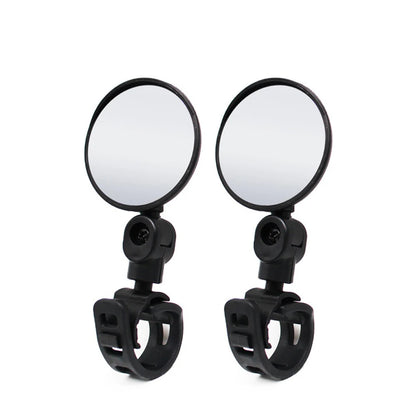 1/2PCS Bicycle Rearview Mirror 360 Degree Adjustable Rotatable Universal Cycling Handlebar Rear View Mirrors for MTB Road Bi…