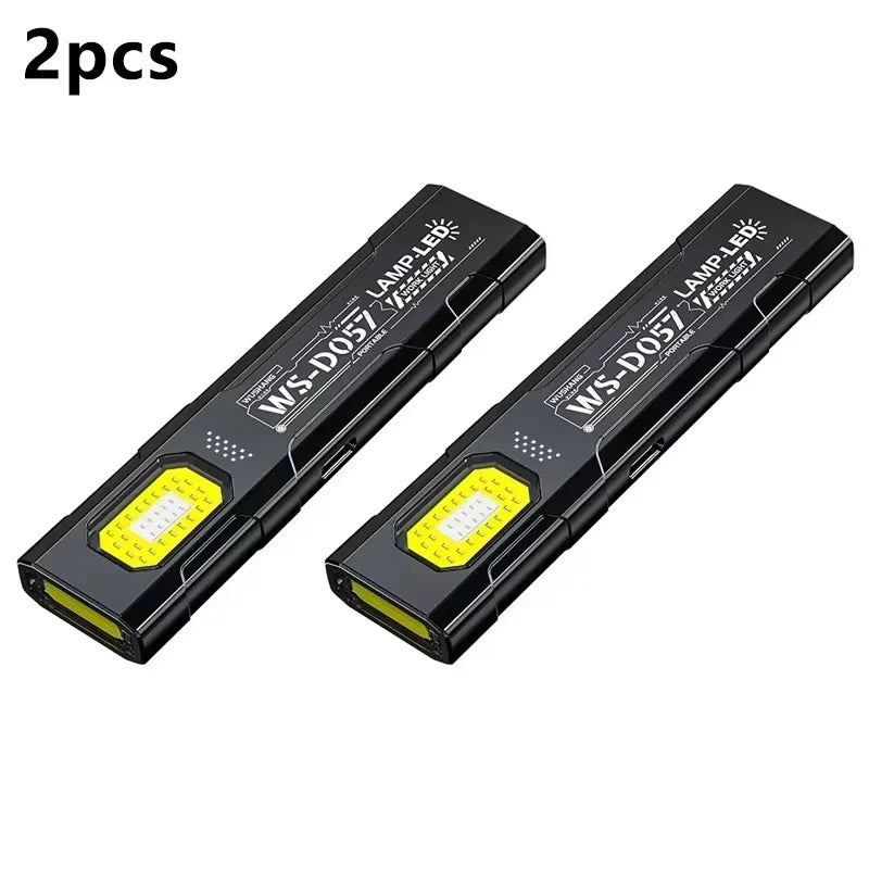 Security Flashing Work Light Warning Light Strong Light Mini Portable Outdoor Maintenance Emergency EDC Flashlight Knife Cap…