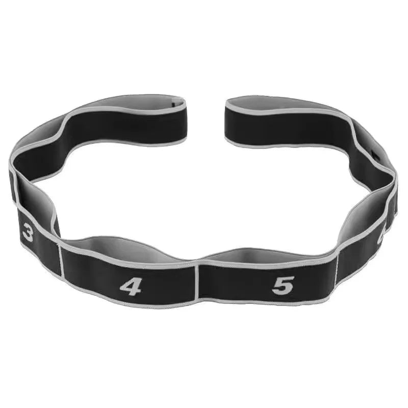 Yoga Stretch Resistance Bands Adult High Elasticity Multi-Segment Belt Yoga Assisted Stretching Belt Yoga Fitness Products -…