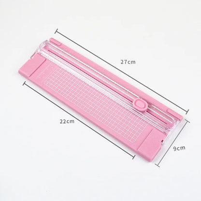 A4 Mini Paper Trimmer Paper Cutter Cutting Machine for Craft Paper Card Photo Laminated Paper Scrapbook Home Crafts Tools Ne…